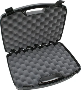 MTM Case-Gard Two Pistol Handgun Case, Black - Picture 1 of 3