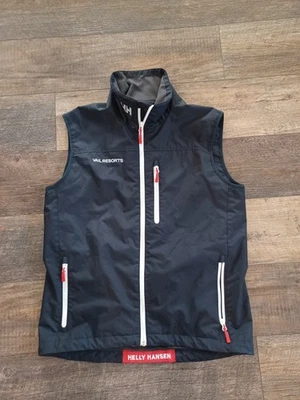 Helly Hansen Vest Mens Vail Resort black Crew Sailing Vest 2.0 Lined sz. L - Image 1 of 4