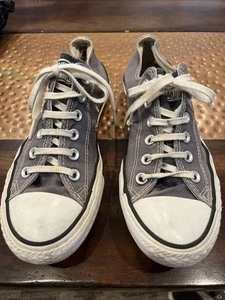 Camiseta baja Converse Gris Chuck Taylor All Star M9697 Talla Mujer 9 Hombre 7 - Imagen 1 de 13