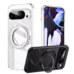 Funda protectora con soporte de anillo magnético para teléfono Google Pixel 10 9 Pro XL 9A 8A 8 Pro - Imagen 1 de 15
