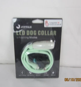Joytale LED Hundehalsband verstellbar leuchtend beleuchtet 9 Blitzmodi USB wiederaufladbar - Bild 1 von 12