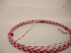 25 pies 24 AWG Película de poliimida Plateada Alambre Blanco Rojo 19 hebras SPC - Imagen 1 de 2