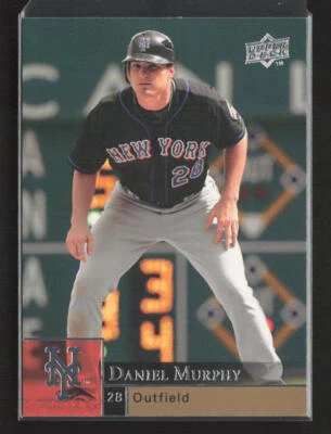 Upper Deck #760 2009 Daniel Murphy New York Mets Foto 1 de 2
