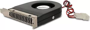 Expansion Slot Rear Exhaust Cooling Fan with LP4 Connector (FANCASE), Black, 1 C - Picture 1 of 1