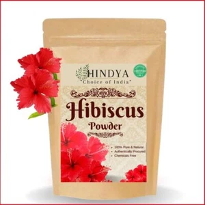 Hindya Ayurvedic Hibiscus Flower Powder | Suitable For Hair & Face pack 100gm - Picture 1 of 8