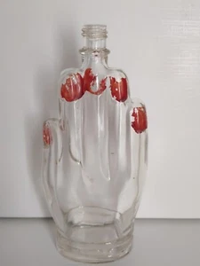 Botella Perfume Jergens Vintage Figura Forma Mano 5" Alto - Sin Tapa - Imagen 1 de 5