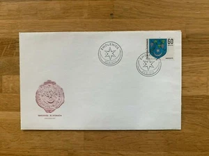 CZECHOSLOVAKIA 1973 FDC COAT OF ARMS CITY SMOLENICE  - Picture 1 of 1