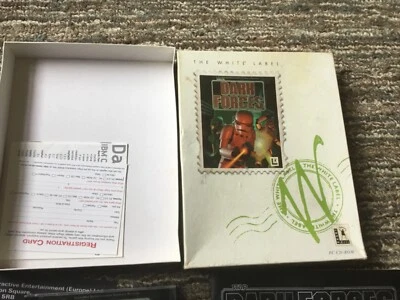 Star Wars Dark Forces - 1994 - PC Game - Lucas Arts - White Label Game - Big Box - Image 1 of 4