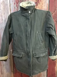 Cappotto da lavoro foderato Northern Reflections tela verde donna L/T........w - Foto 1 di 9