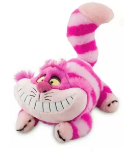 Peluche Disney Store Gato de Cheshire Alicia en el País de las Maravillas Rosa Rayas 20” Envío Rápido  - Imagen 1 de 12