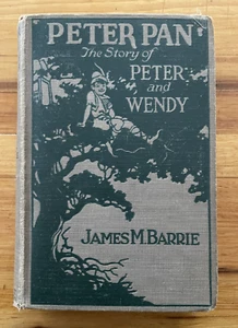 PETER PAN The Story of Peter and Wendy James M. Barrie 1911 Hard Cover - Picture 1 of 11