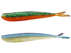 Lunker City Fin-S Fish 5.75" 146mm 8-Stück Gummifische Köder FARBEN - Bild 1 von 10
