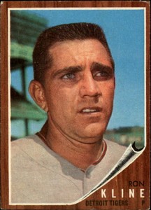 1962 Topps Baseball Card #216 Ron Kline - VG-EX