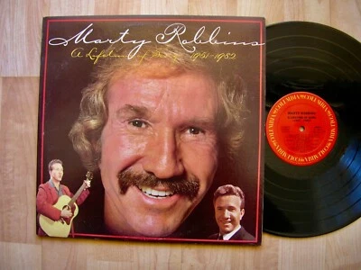 Marty Robbins a lifetime of song  1951-1982 Columbia  2LP  orig 1983  EX - Image 1 of 3