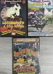 Carreras De Caballo 3 Dvd Producciones Albarrán Con Sonido Original Lo Mejor - Imagen 1 de 2