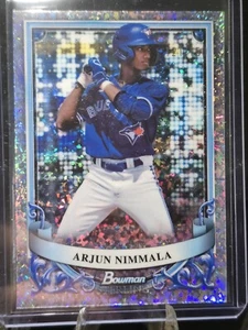 2024 Bowman Sterling Mini-Diamant Refraktor #BSP-9 Arjun Nimmala /150 - Bild 1 von 2