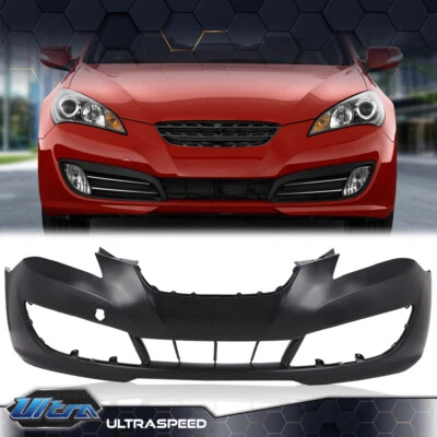 Fit for 2010 2011 2012 Hyundai Genesis Coupe Front Bumper Cover Fascia - Image 1 of 4