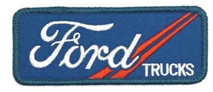 Ford Trucks Motorsport blau Auto Vintage Style Retro Patch Bügelkappe Mütze Racing - Bild 1 von 1