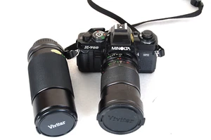 Minolta X-700 analoge 35mm Spiegelreflexkamera mit 2 Objektiven - Bild 1 von 16