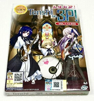 Angel's 3Piece! (VOL.1 - 12 End) ~ All Region ~ Brand New & Factory Seal ~ 3P - Image 1 of 4