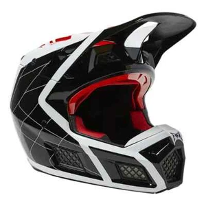Fox Racing V3 RS Celz Red Black White MX ATV Helmet  Adult Small  - Picture 1 of 10