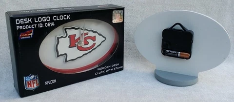 Kansas City Chiefs Desk Clock Cover