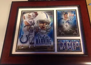 Peyton Manning '06 Indianapolis Colts Super Bowl XLI Milestones & Memories Frame - Picture 1 of 5