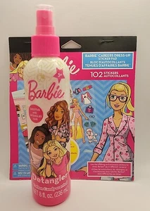Barbie Cotton Candy Scented Detangler Spray, 8-oz  and free Sticker Book - Picture 1 of 2