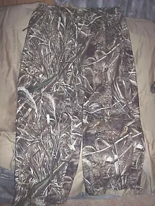 Mens 3X Camo Pants Drake Waterfowl Pants Waterproof Hunting Pants Non Insulated - Picture 1 of 9