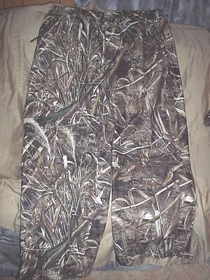 Mens 3X Camo Pants Drake Waterfowl Pants Waterproof Hunting Pants Non Insulated - Image 1 of 4