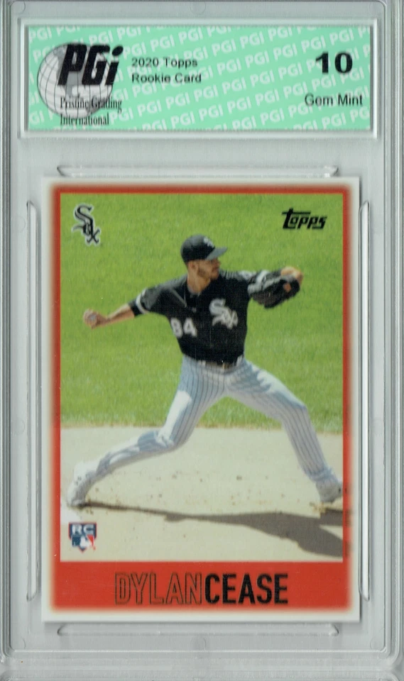 Dylan Crease 2020 Topps #33 Throwback 1 of 917 Rookie Card PGI 10 - Image 1 of 1