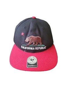 Forty Seven 47 Snapback California Republic Hat NWOT - Picture 1 of 5