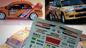 DECAL CALCA 1/32 SLOT MITSUBISHI EVO VII "RESPOL" S. FOMBONA RALLY MEXICO 2004 - Imagen 1 de 1