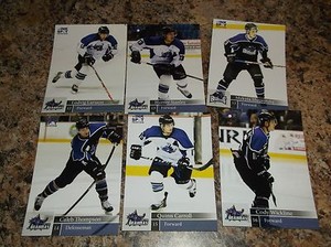2014-15 CALEB THOMPSON LONE STAR BRAHMAS NAHL SINGLE PLAYER CARD 