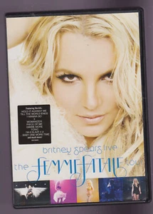 Britney Spears Live - The Femme Fatale Tour (DVD, 2011) Live Concert Music DVD - Imagen 1 de 3