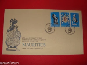 Reina Isabel II Jubileo de Plata FDC 25 Coronación Maurito 1978 #2 - Imagen 1 de 1