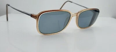 Gafas de sol vintage Safilo 7628 marrón rectangulares Italia SOLO MARCOS Foto 1 de 4