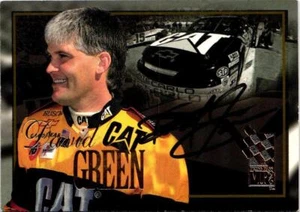 Press Pass #32 1996 firmado por David Green autografiado - Imagen 1 de 2