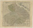 Antique Map Of Bohemia By Homann Heirs (1748)