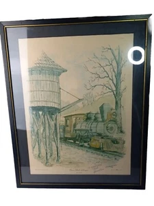 Iron Horse "Pioneer-Wheels Of Progress" 1970 Howard Fain Prints #50/500 Signed - Picture 1 of 24