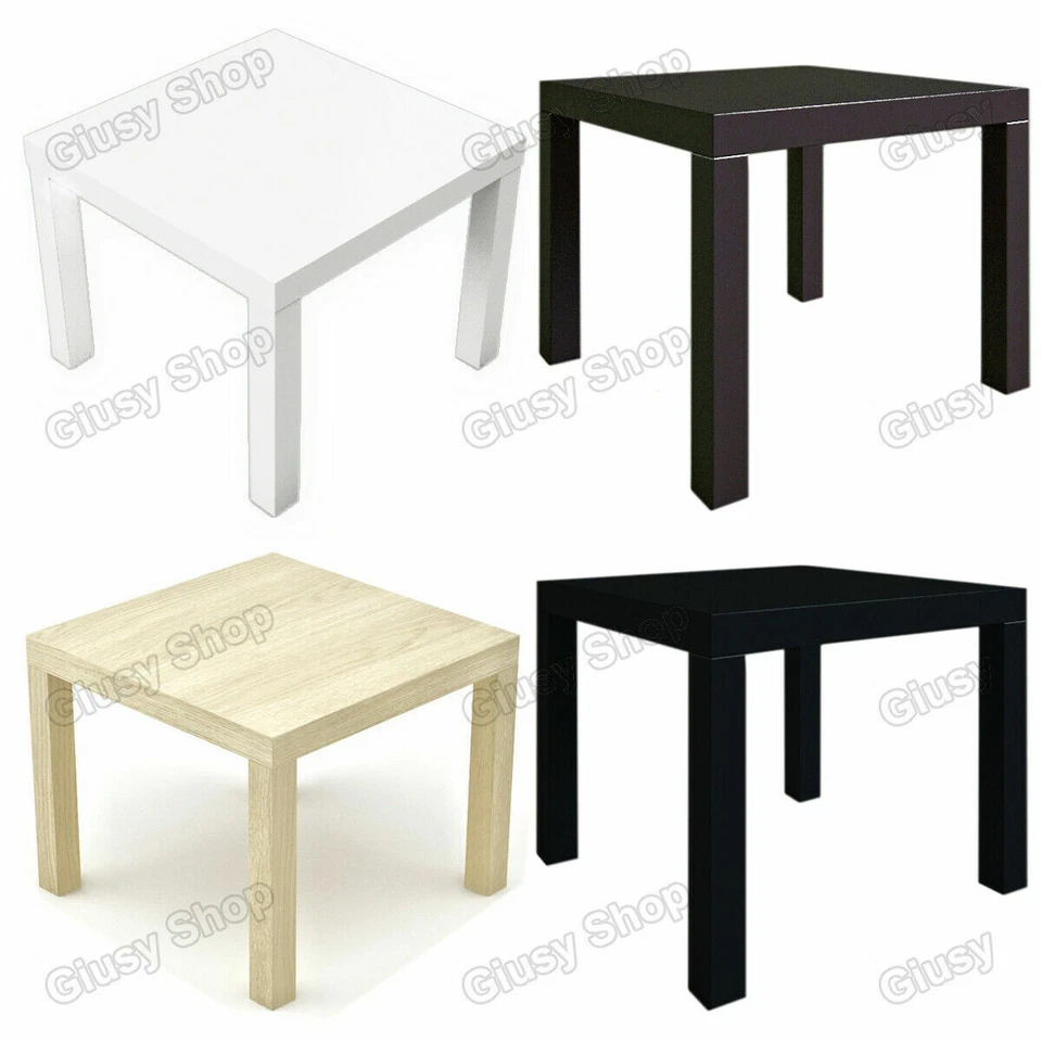 Tavolino salotto moderno basso quadrato Casa Soggiorno Camera Ufficio cm 55x55 - Immagine 1 di 1