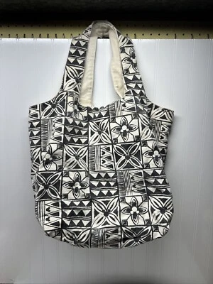 RARO Disney Parks Resort Flor Blanco y Negro Boho Mickey Mouse Cartera Bolso de Mano Foto 1 de 4