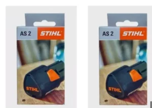 STIHL AS2 Battery Li-lon Replacement Charge EA024006500 / EA02 4006500 NEW 2pc - Picture 1 of 7