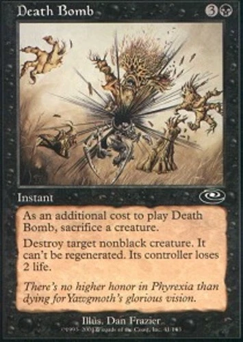 Death Bomb - Foil ~ Moderately Played Planeshift MTG Magic UltimateMTG Black Car - Image 1 of 1