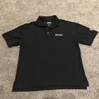 Jagermeister Polo Shirt Adult Medium Black Logo Pima Cotton Casual Mens