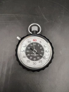 Vintage Swiss Marathon 7 Jewels Gallet Stoppuhr Gallet MIL-S-14823 US Military  - Bild 1 von 9