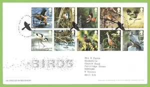 G.B. 2007 Birds set, Royal Mail First Day Cover, Dartford - Picture 1 of 1