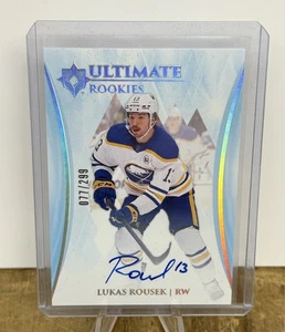 Lukas Rousek 2023-24 Ultimate Collection Ultimate Rookies Auto /299 #146 - Bild 1 von 2