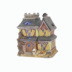 Miniature Fairy Garden 4.5" LED Color Change Haunted House - Buy 3 Save $5 - Picture 1 of 1