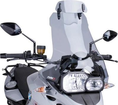 Козырек с зажимом PUIG - 230 мм - дымчатый мотоцикл уличный велосипед грязевой велосипед 6319H - Изображение 1 из 4